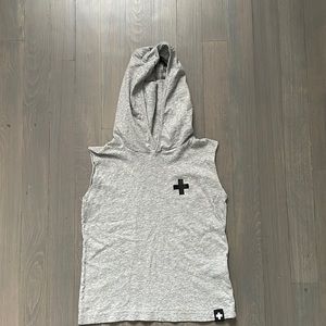 nununu - Ninja sleeveless hoodie shirt 3-4 boys